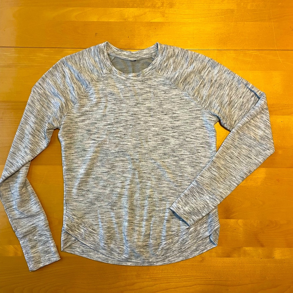 Athleta Heather Gray Mindset Sweatshirt Size XXS - Picture 2 of 12